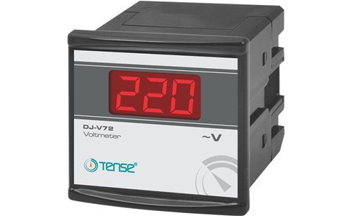 TENSE DJ-V72 Dijital Voltmetre 1-500V AC 72x72