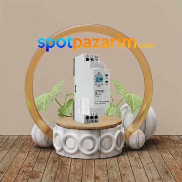 Tense ERV-60 Zaman Rölesi 0,1 - 60sn Ray Tipi
