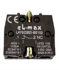 LAY5 Yedek Kontak Blok 1NO Yeşil