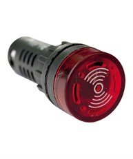 Q22mm Ledli Buzzer 220V AC 50Hz AD 16 - 22SM/R