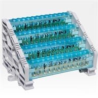 7X12 mm Kesit 160A 4 Kutuplu Kapaklı Dağıtıcı Üniteler Yüksek Model