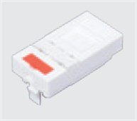 22.5x45 mm Kanal Üstü Yaylı Kapaklı Telefon-Data Kapağı