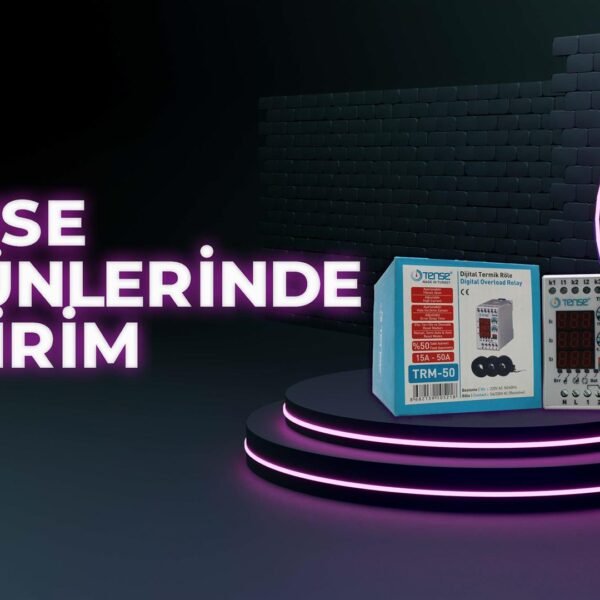 TENSE TRM-50 Dijital Termik 15A - 50A