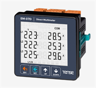 TENSE EM-07D Multimetre 3.7" LCD  Korumalı SETLİ DİREKT